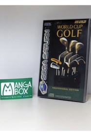 WORLD CUP GOLF Professional Edition  SEGA SATURN PAL  OVP CIB  gebraucht, gut