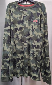 Under Armour Camicia Uomo 2XL Mimetica ColdGear Manica Lunga Girocollo Atletica Sciolta - Foto 1 di 16