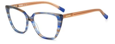 Nuevas Gafas Missoni MIS 0159 IWF Cuerno Marco Marrón Azul 54-15-145 Con Estuche Foto 1 de 4