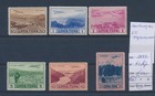 LT10828 Montenegro 1943 landscapes airplanes fine lot MNH cv 50 EUR