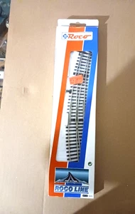 HO Gauge/Train Roco Left Turnout/Switch BWI 5/6 #42470 Code #83 New Old Stock - Picture 1 of 2