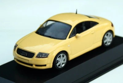 Audi TT Coupé Typ 8N Bj. 1998-2000, Giallo Chiaro, Minichamps-Modell Im M.1:43 - Immagine 1 di 4