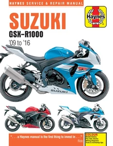 Suzuki GSX-R1000 (09 - 16) Haynes Repair Manual (Paperback) - Picture 1 of 5