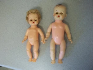 Muñeca niño niña muñeca con cabezas móviles, piernas, brazos, ojos muñecas vintage - Imagen 1 de 7