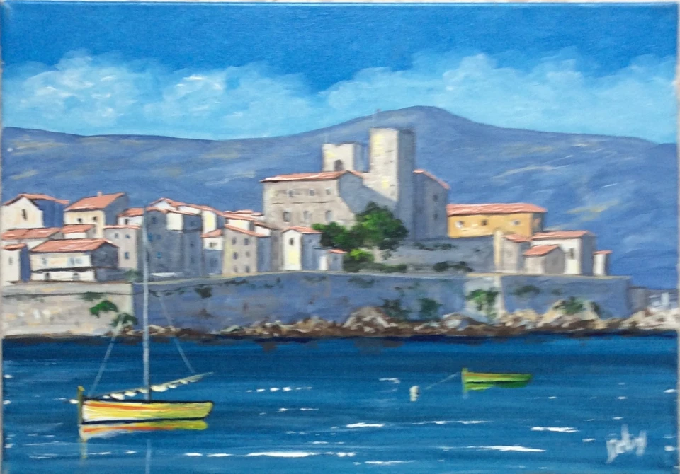 '"  Vue d'Antibes Côte d'Azur (BELIN) - Photo 1/1