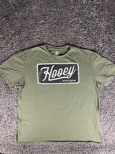 Hooey Western grünes T-Shirt Damen Größe 2XL 100% Baumwolle - Bild 1 von 9