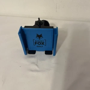 Desert Fox Phone Caddy Adjustable Golf Cart Phone Holder with Secure Strap Blue - Picture 1 of 4