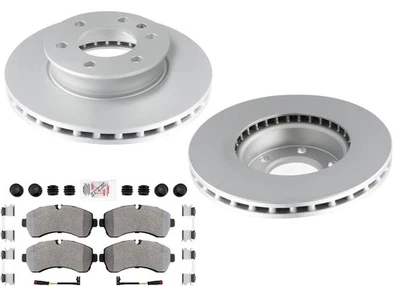 Front Disc Brake Rotors Fleet Duty Pads fits Dodge Sprinter 2500 3500 2007-2009 - Image 1 of 4