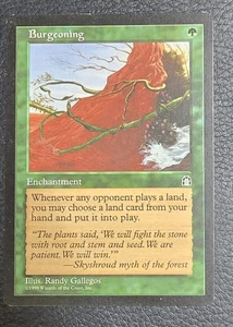 Burgeoning Stronghold Regular MTG NM Magic Karte - Bild 1 von 2