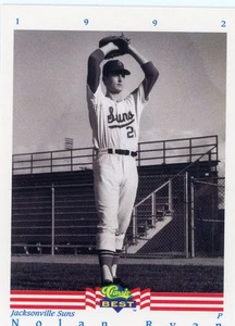1992 Classic Best #1 Nolan Ryan Jacksonville Suns - Picture 1 of 1
