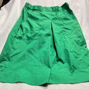 Lot 4024-Girl Scout Green Skirt- Size 14 - Picture 1 of 2