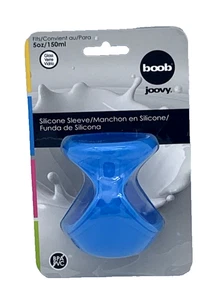 Joovy Boob Silicone Sleeve Turquoise Fits 5oz Joovy Glass Bottles New In Box - Picture 1 of 18