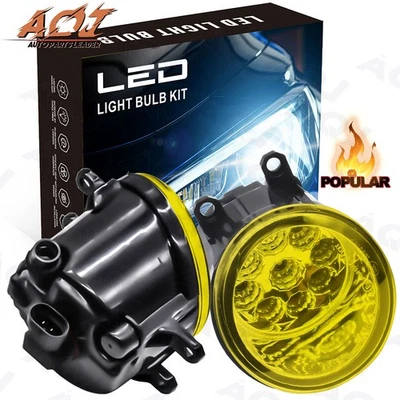 LED Front Yellow Bumper Fog Light Lamps Assembly for Lexus LX570 2008-2015 - Изображение 1 из 4