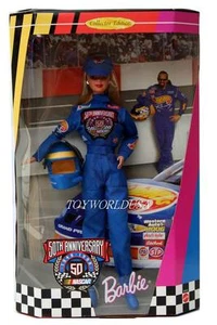 Nascar 50TH Anniversary Barbie Doll - Picture 1 of 1