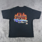 T-shirt vintage Chevrolet El Camino XL Johny Rockstar noir