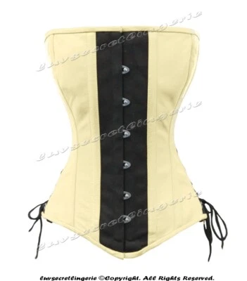 Corsé de entrenamiento de cintura deshuesada doble acero resistente 26 sobre busto #8152-LE Foto 1 de 4