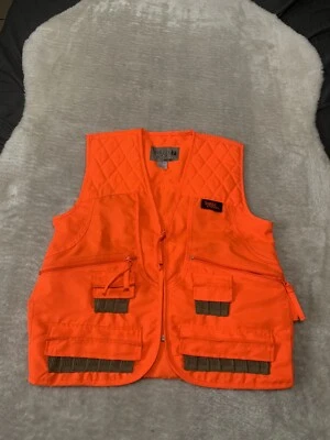 Scheels Outfitters Bird Hunting Zip Up Vest Blaze Orange Size Boys  Large - Image 1 of 4