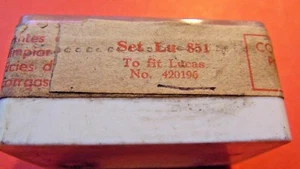 Juego de contactos L&S LU 851 - reemplaza a Lucas 420196-TR2, Austin Healey 100-4 otros - #2 - Imagen 1 de 2