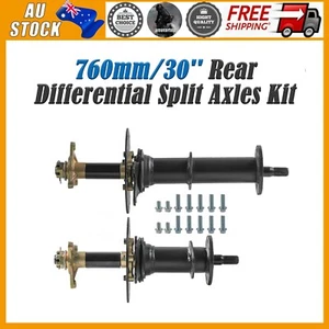 (340mm+ 430mm ) 760mm Rear Differential Axle Kit For Quad Buggy E-Bike Go Kart - Bild 1 von 13