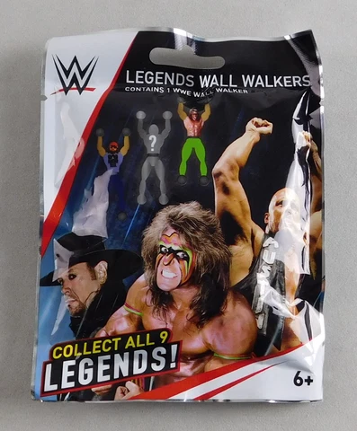 WWE Legends Wall Walkers Figure Toy Mystery Wrestler Austin Warrior Undertaker Cover