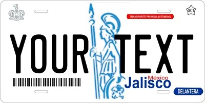 Jalisco 2011  Mexico License Plate Personalized Car Auto Bike Motorcycle Tag - Image 1 of 4