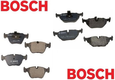 For BMW E39 528i 525i Set of Front & Rear Disc Brake Pads Set Bosch QuietCast - Image 1 of 3