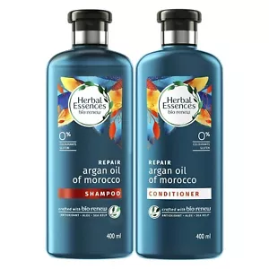Herbal Essences bio Argan Oil of Morocco SHAMPOO & CONDITIONER 400ml - Picture 1 of 8