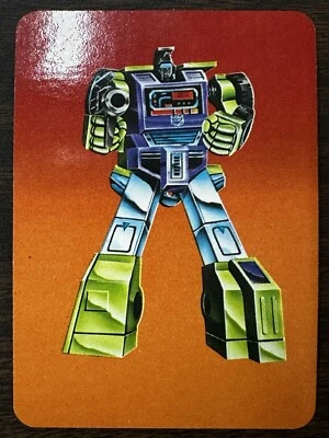 Transformers G1 Hasbro Action Card 1985 120 Hook - Image 1 of 2