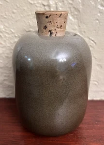 Vintage Heath Ceramics USA Pepper Shaker MCM Pottery Cork Top - Foto 1 di 6