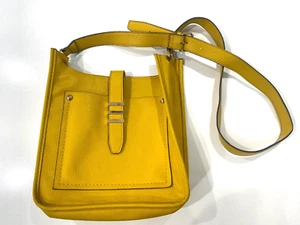 Aldo Peririen Sling Crossbody Bag Purse Mustard Yellow - Picture 1 of 14