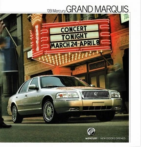 Mercury Grand Marquis LS 18-seitiger Deluxe Händler Verkaufsprospekt 2009 - Neu! - Bild 1 von 1
