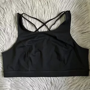 Sujetador deportivo inalámbrico Torrid Active para mujer talla 4 negro sin cables con tiras - Imagen 1 de 6