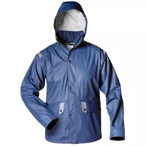 Regenjacke Robust, Atmungsaktiv und Wasserdicht Elysee XS-4XL blau - Bild 1 von 5