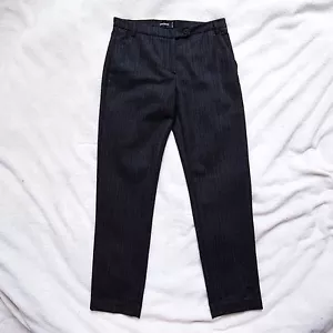 Cividini 0 x 28 dunkelgrau anthrazit schmale Wollhose IT38 $ 231 EUC - Bild 1 von 6