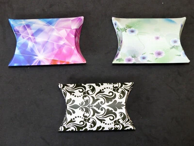 5 Geschenkschachtel Geschenkbox Kissenbox pillow box Kissenschachtel - Bild 1 von 4