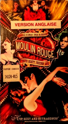 Moulin Rouge! 2001 VHS Tape - Classic Musical Romance, English, Excellent Condit - Image 1 of 2
