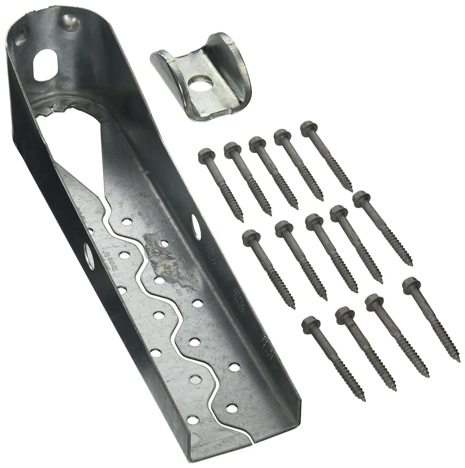 Simpson Strong-Tie HDU 13-3/16 pulgadas Sujeción predeflectada galvanizada con Strong-D Foto 1 de 1