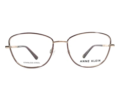 Оправа для очков Anne Klein AK5088 770 розовое золото кошачий глаз проволочный ободок 52-17-135 - Изображение 1 из 4