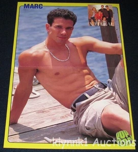Marc Terenzi of Natural Poster Centerfold 3591 Aaron Carter on the back - Picture 1 of 2