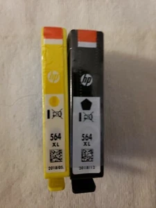 HP 564Xl Schwarz & 564 Farbe Standard Tintenpatronen - Bild 1 von 3