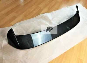 Bota labial trasera SEAT León ""Cupra Look"" 5 puertas MK3 5F fibra de carbono alerón 2012-2020 - Imagen 1 de 14