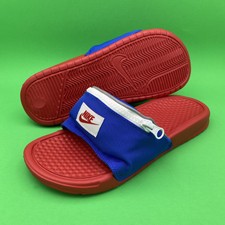 red nike slide