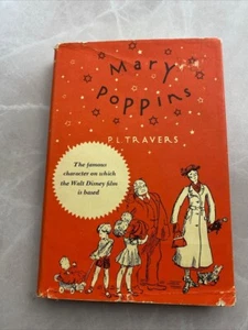 1962 Edition Mary Poppins Book PL Travers Harcourt Brace Hardcover Dust Jacket - Imagen 1 de 4