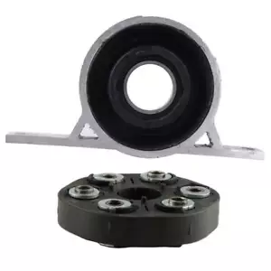 FOR BMW E65 E66 745i 745Li Driveshaft Flex Disc + Center Support Bearing Set - Bild 1 von 6
