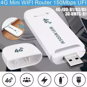 4G LTE Unlocked USB Dongle Modem Wireless WiFi Adapter K4B4 150M} Router D8D4 - Picture 1 of 15
