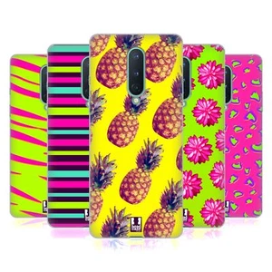 FUNDA HEAD CASE DESIGNS CON IMPRESIONES DE NEÓN GEL SUAVE PARA TELÉFONOS MÓVILES GOOGLE ONEPLUS - Imagen 1 de 12