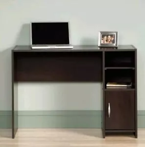Sauder Pedestal Desk, Espresso finish - Picture 1 of 3
