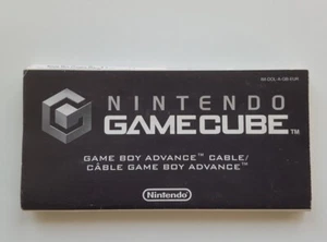 Nintendo GameCube Game Boy Advance Cable IM-DOL-A-GB-EUR Anleitung (akzeptabel) - Bild 1 von 4