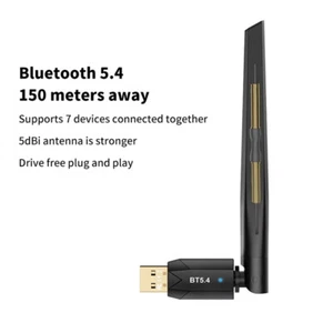 Bt5.4 Bluetooth Adapter Driver-free USB Transmitter Multi-device Connection - Photo 1/21