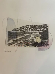 Igor Maistrovski Russian Artist Original Signed Mixed Media Work COA Appaisal - Picture 1 of 9